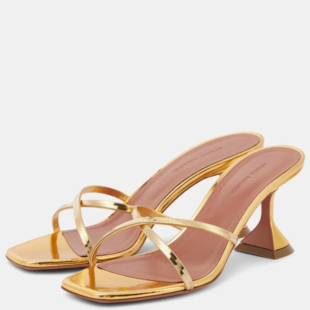 Amina Muaddi
Henson 70 metallic leather mules - Picture 10 of 10